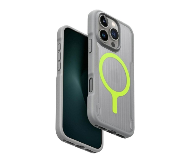 Uniq Etui Combat Active do iPhone 16 Pro Magclick Charging szary UNIQ-IP6.3P(2024)-COMAMSGRY - 1348583 - zdjęcie